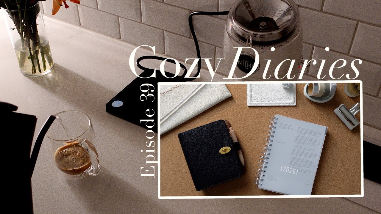 Cozy Vlog Ep. 39 | Migrating, Organizing, Cloth and Paper 2025 Spiral Review, Weekly Mulberry Setup