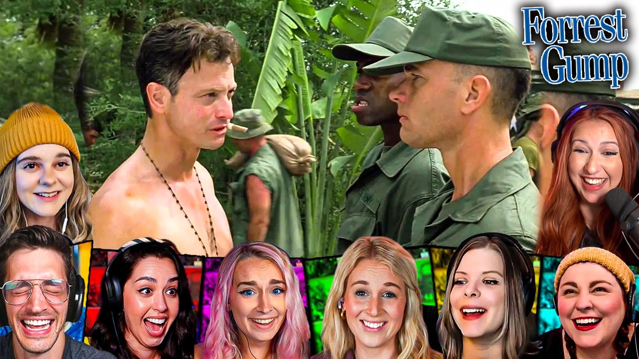 Forrest and Bubba Meet Lieutenant Dan at Vietnam War