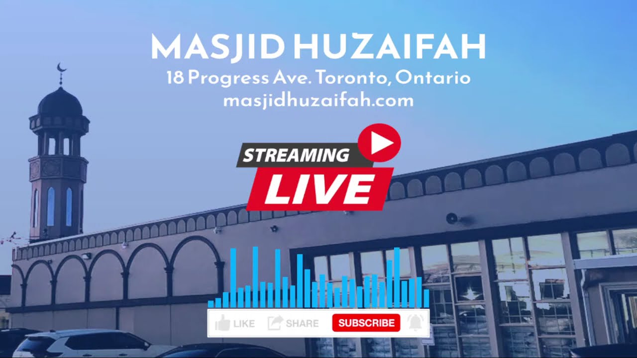 Masjid Huzaifah Live