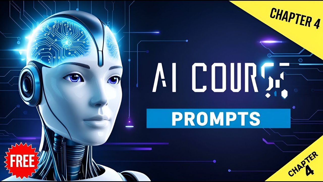 AI COURSE for Beginners Learn AI Step by Step | Class 4: Prompts Explained in Easy Way