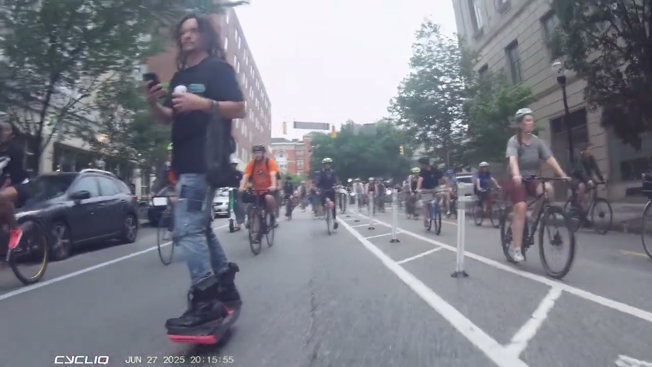 Baltimore bike party pride 6 27 2025
