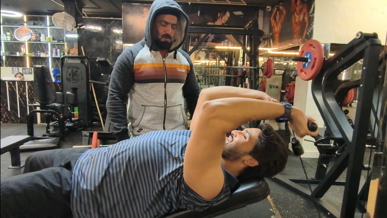 Raman ka pehla roza aur  roze main gym karte hue bismil sohail vlog