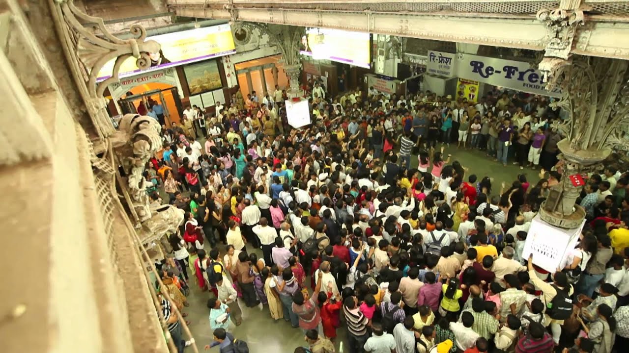 Flash Mob Mumbai -  CST  Official Video