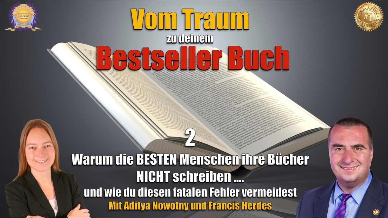 Warum Angst und Selbstzweifel dich beim Schreiben deines Buchs blockieren können (Video 2)