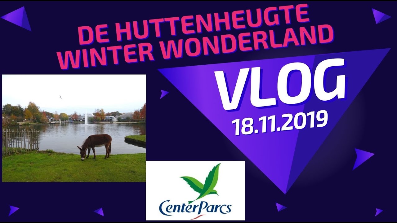 Center Parcs De Huttenheugte mit Hund / Vlog / Winter Wonderland / November 2019