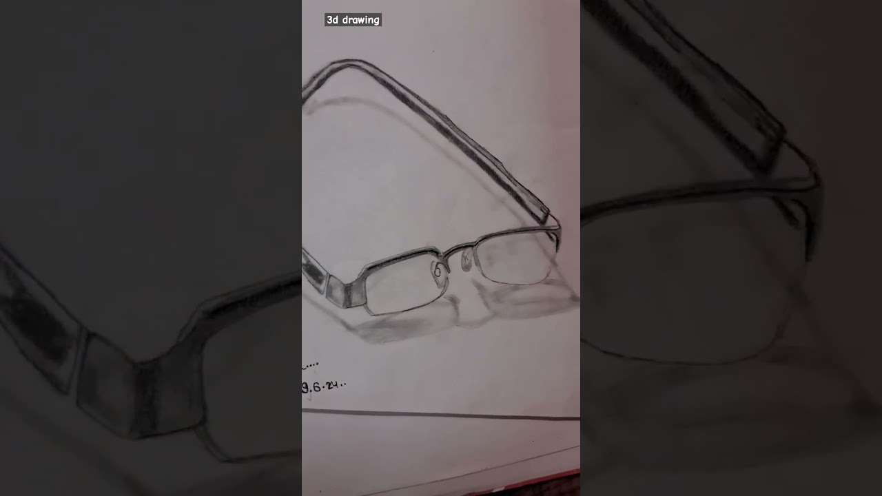 #my3ddrawing#goggledrawing #trending #youtubeshorts shading penciluse#creativehackers #manjita