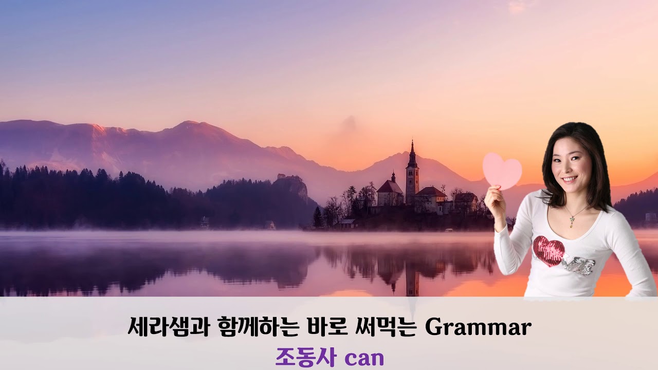 조동사 can