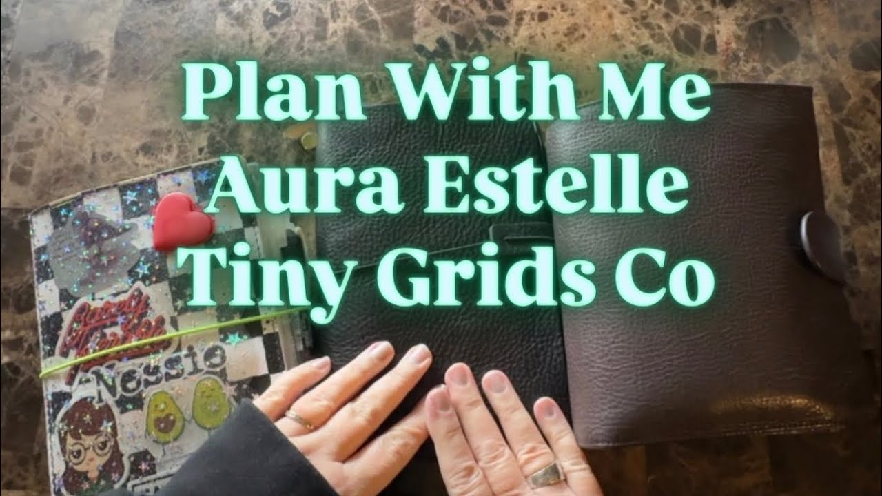 Plan With Me | B6 Aura Estelle | Tiny Grids Co | 