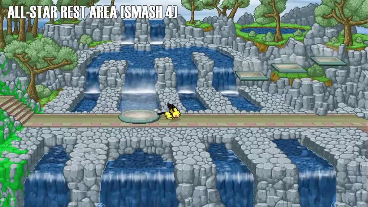 All-Star Rest Area [Smash 4] | Super Smash Flash 2