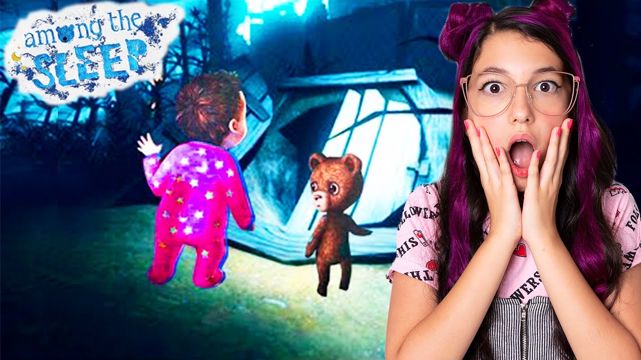 BEBÊ LULUCA CONTINUA PRESA EM SEU SONHO ASSUSTADOR (Among The Sleep) | Luluca Games