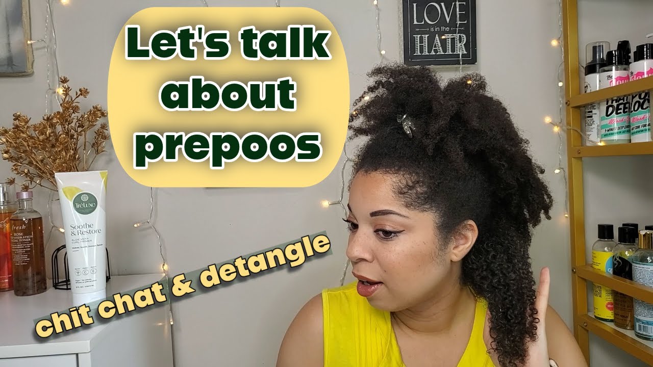 Chit Chat Detangle with Me | Prepooing, Stylists vs Youtubers, new Treluxe product!