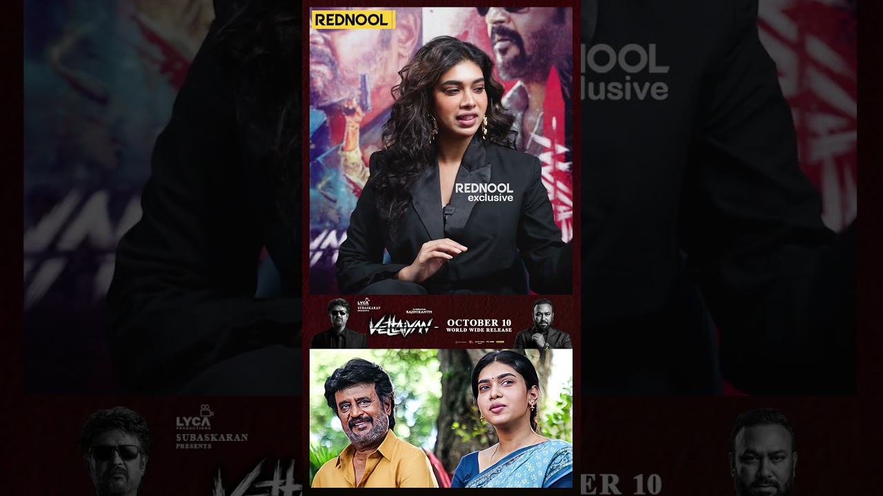 Thalaivar செம்ம Style-அ Set-ல இருப்பாரு 😍 Dushara Vijayan's VETTAIYAN 1st Exclusive