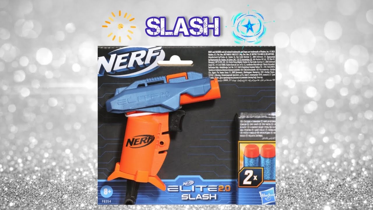 Hasbro Nerf Elite 2.0 Slash обзор на бластер 