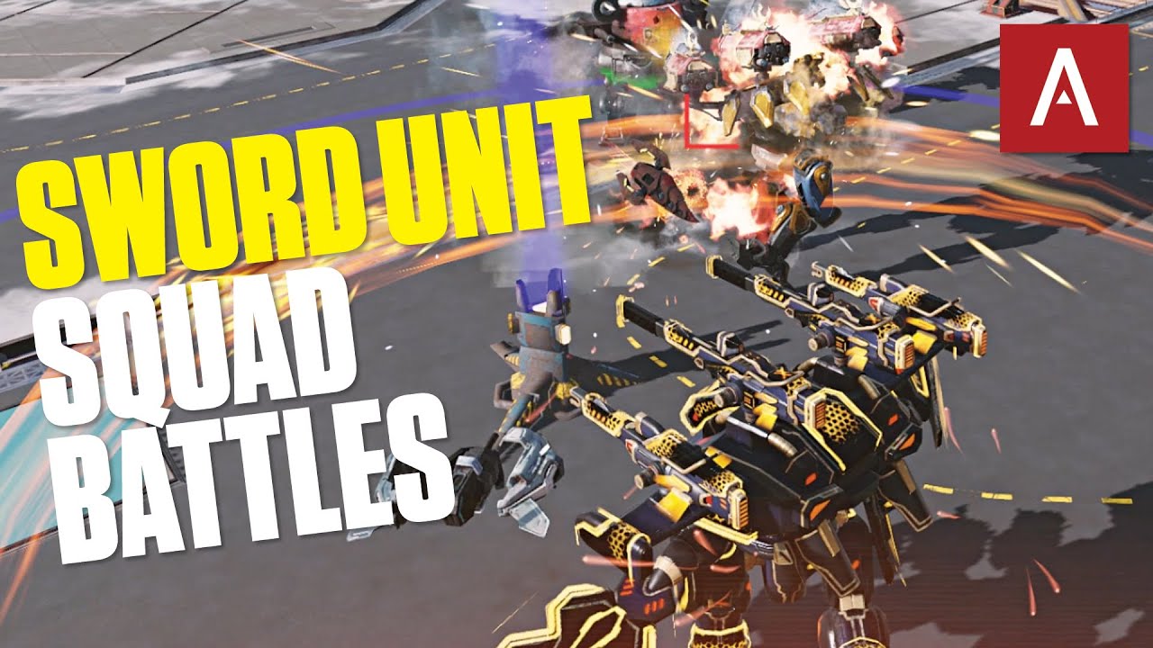 War Robots — битвы отрядов Sword Unit! Геймплей WR Sword Unit