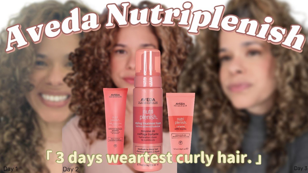 Aveda Nutriplenish Foam Styler | 3 days wear test honest opinions only