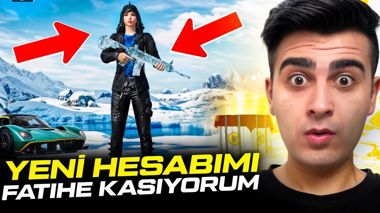 FULL BUZ DİYARLI HESABIMI FATİHE KASIYORUM! PUBG Mobile