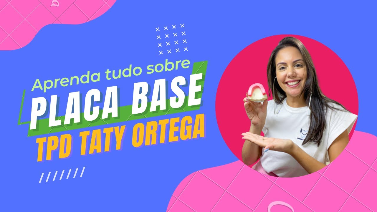 Placa base para prótese total - Como fazer - passo a passo