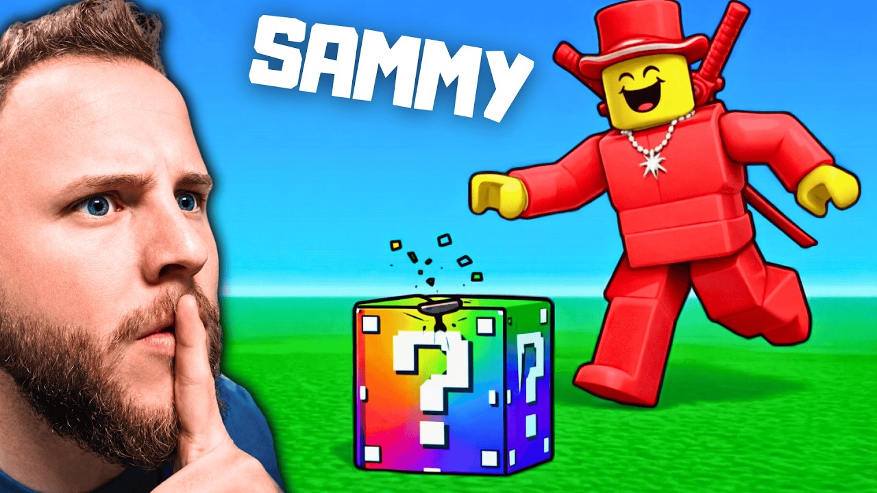 Sammy ezt direkt csinálta! (Break a Lucky Block)