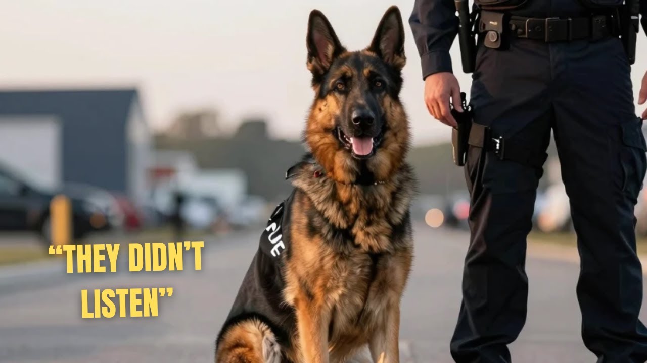 Police Ignored the Dog’s Warning — Until It Saved Every Officer