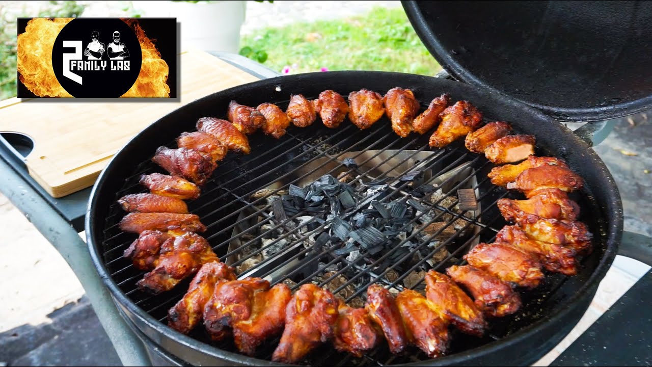 Alette di pollo BBQ al whisky -  come cucinare le ali di pollo sul barbecue #chicken #bbq #food