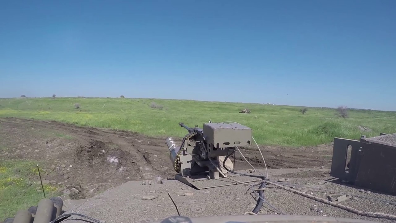 Mercava mark 4 power demonstration