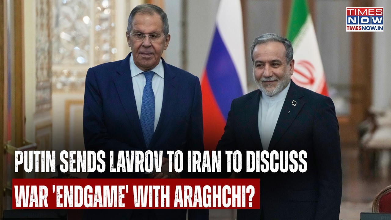 Russia's Lavrov In Tehran For 1st Time Since US-Israel-Iran War, Meets Araghchi To Discuss 'Endgame'