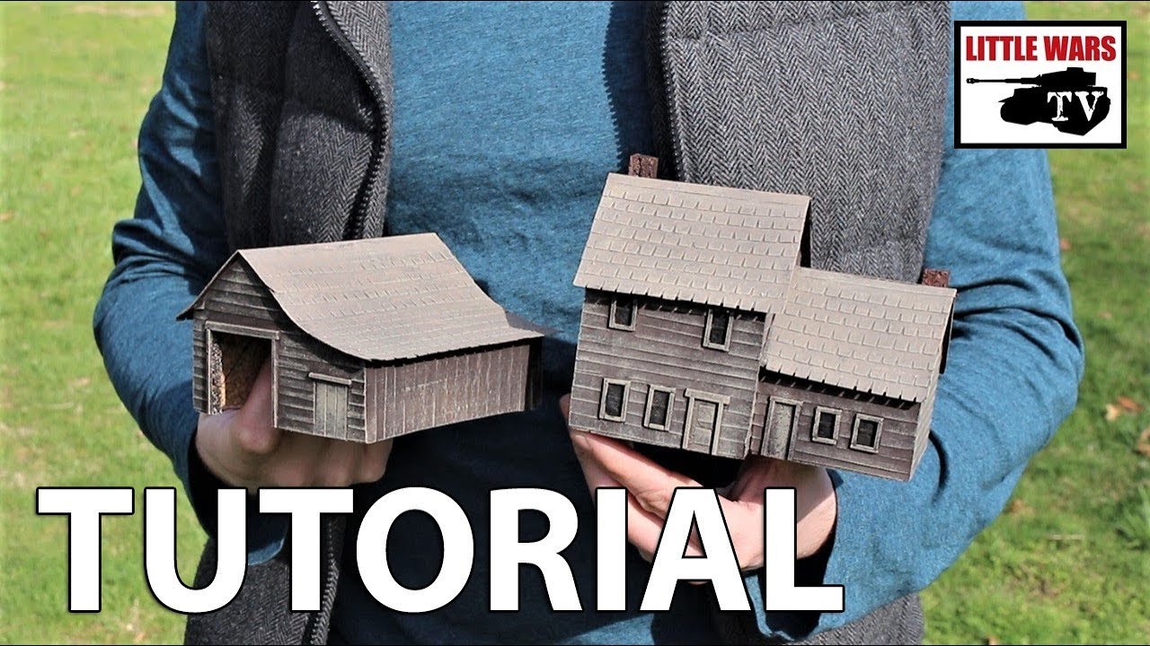 How to Build a 28mm Farmhouse