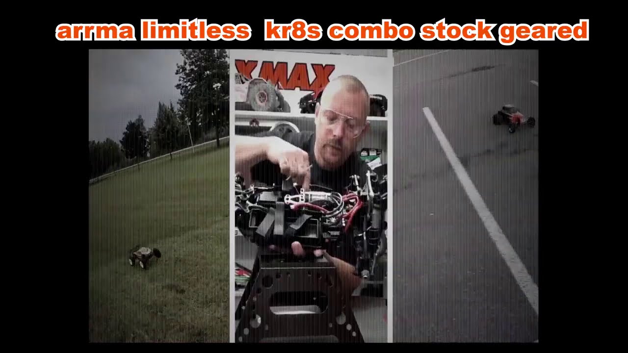 ARRMA LIMITLESS 8s SPEKTRUM 143kmh normal run speed