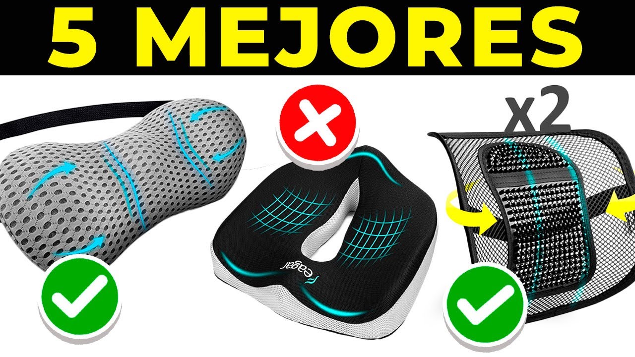 😮 Los 5 MEJORES COJINES LUMBARES 2025 | Mejores COJINES Para DOLOR de ESPALDA