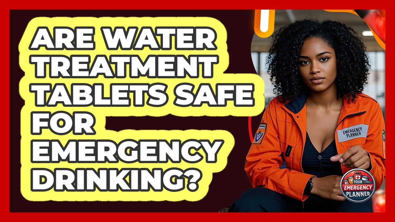 Are Water Treatment Tablets Safe For Emergency Drinking? - Your Emergency Planner