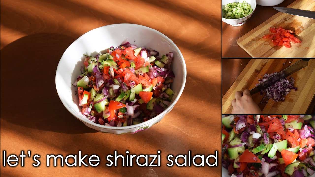 shirazisalad | Diet salad |healthy salad