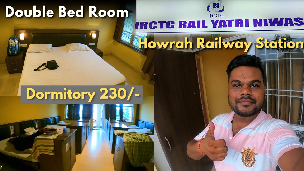 Stay at Howrah Railway Station | *स्टेशन में इतना सस्ता Dormitory* | IRCTC Rail Yatri Niwas