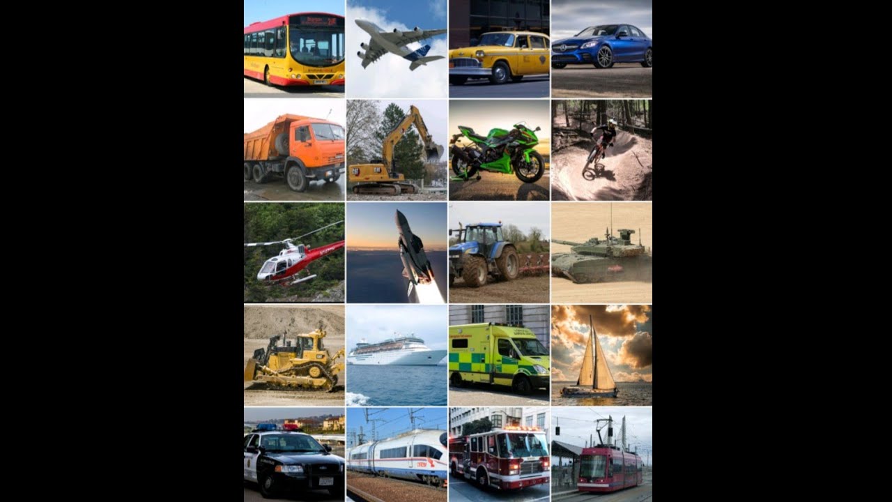 Transport Sounds for Kids