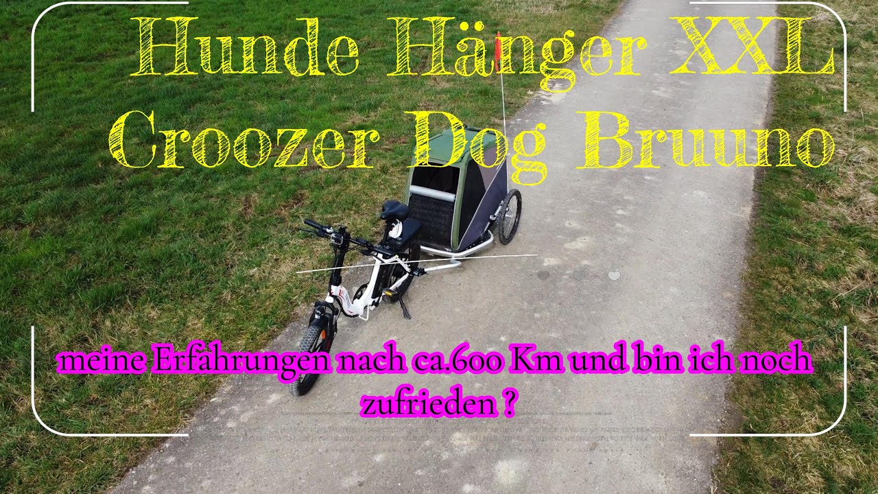 Hunde Hänger Croozer XXL - bin ich noch zufrieden ?