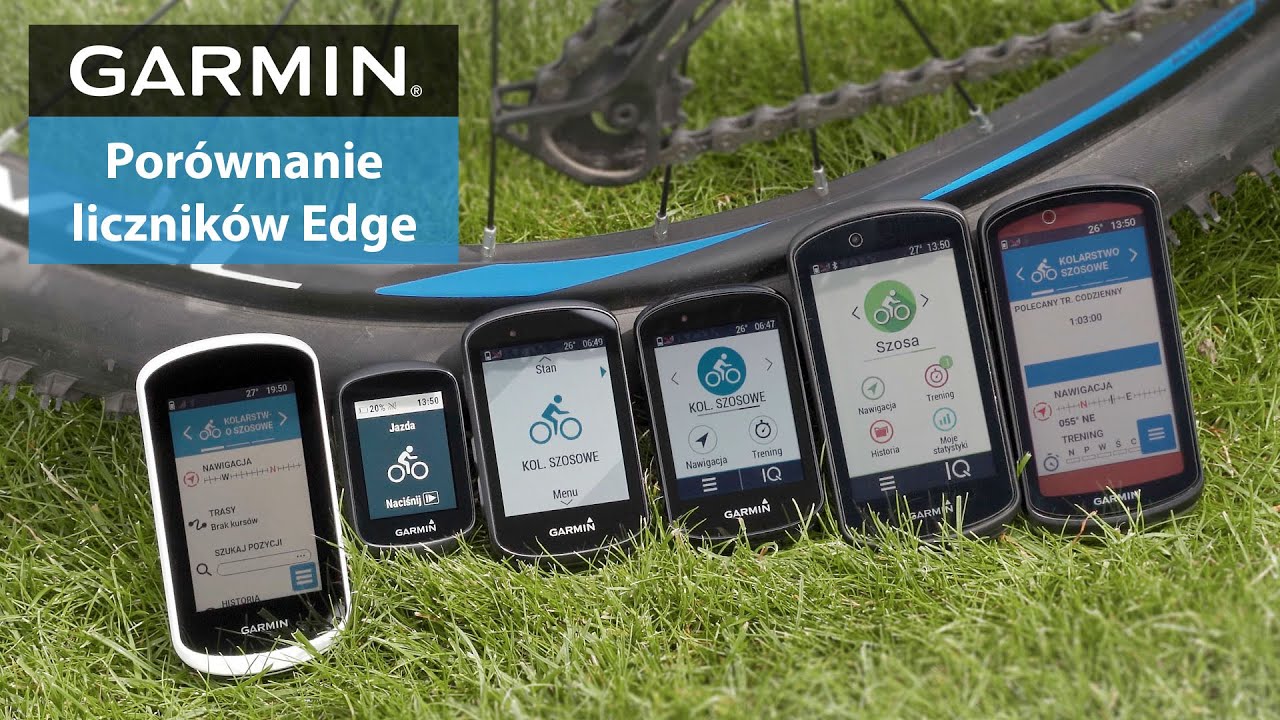 Porównanie liczników rowerowych Garmin Edge 130 Plus/530/830/1030 Plus/1040/Explore 2