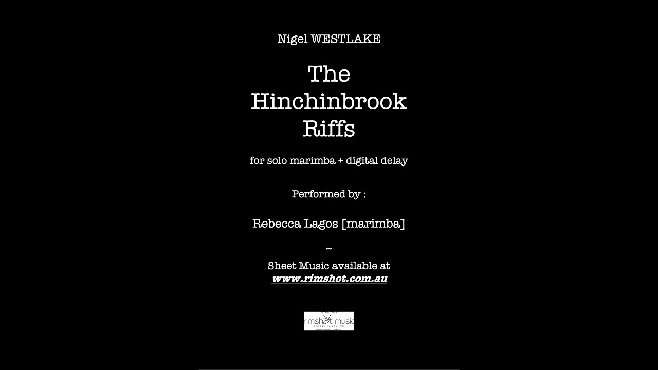 WESTLAKE - The Hinchinbrook Riffs