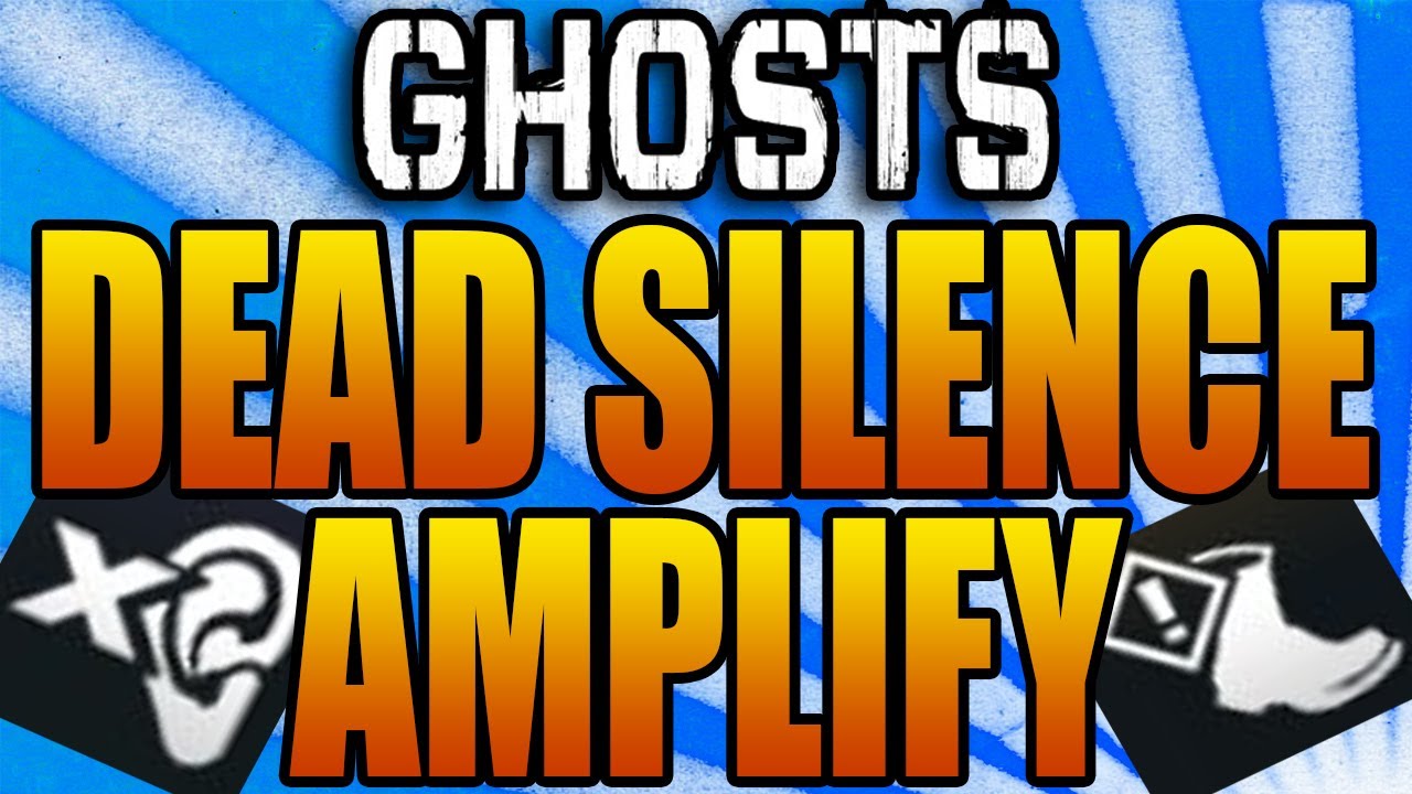 Call of Duty: Ghosts - DEAD SILENCE VS AMPLIFY! Sound Perks Comparison (COD Ghost Multiplayer Perk)