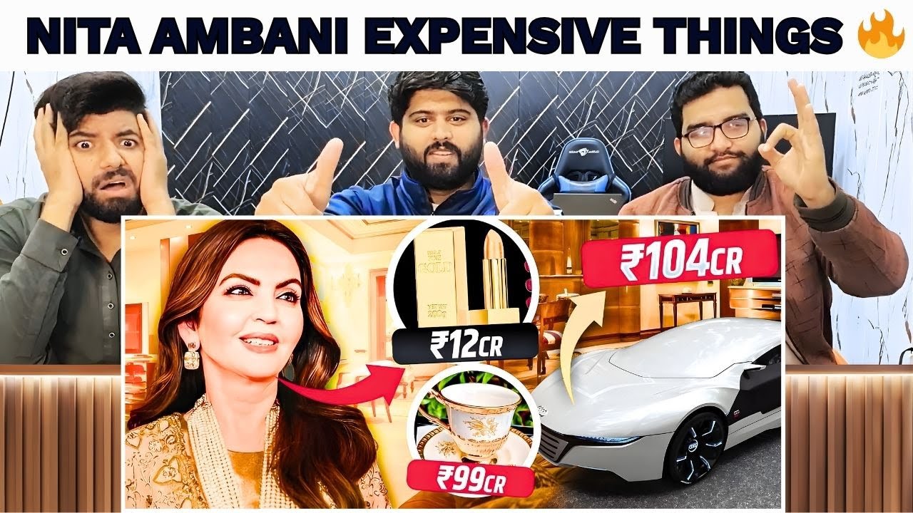 Reaction On 10 Expensive Things Owned By Nita Ambani | महंगी शौक | Pakistani Reaction 🔥