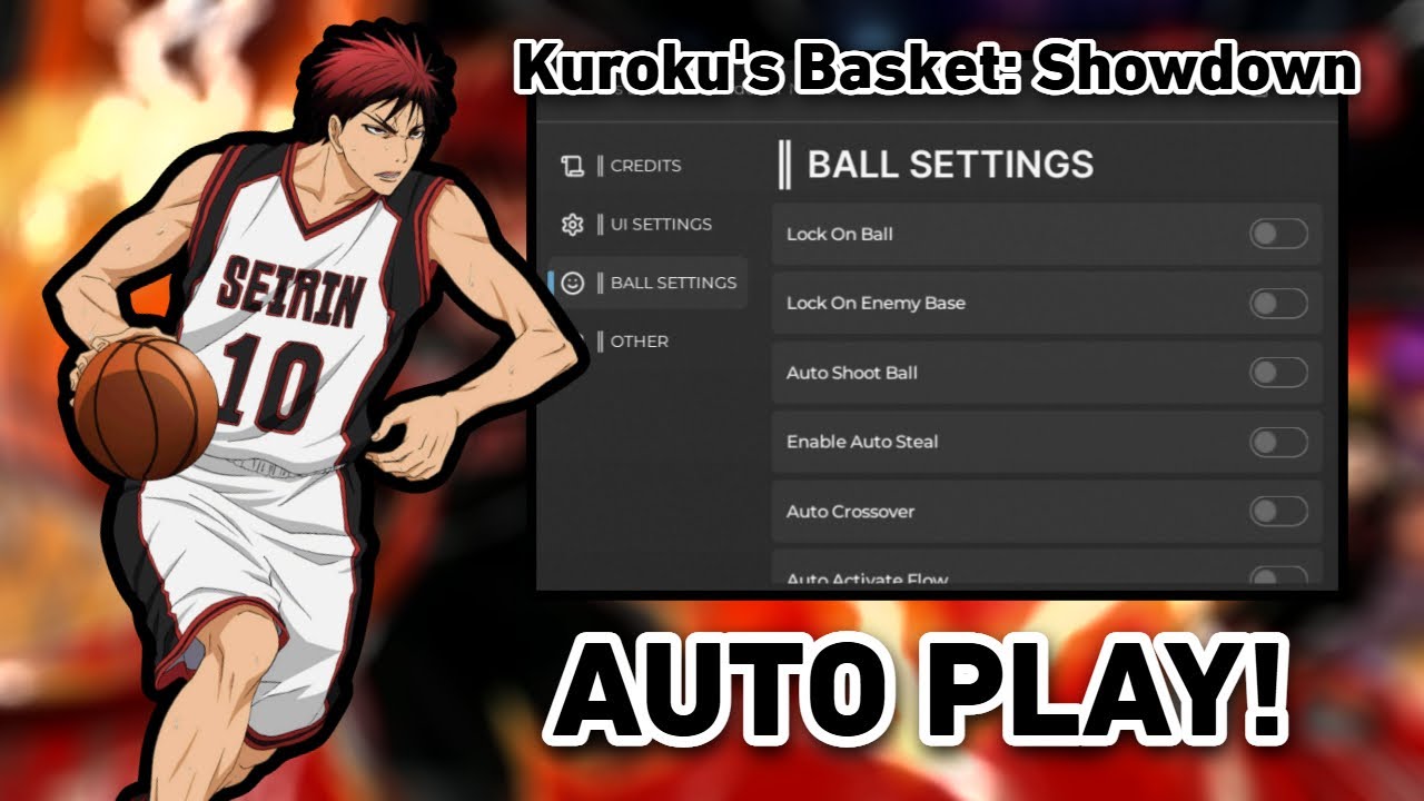 KUROKU'S BASKET: SHOWDOWN SCRIPT | AUTO PLAY, AUTO SHOOT, AUTO STEAL & MORE! | *FREE*
