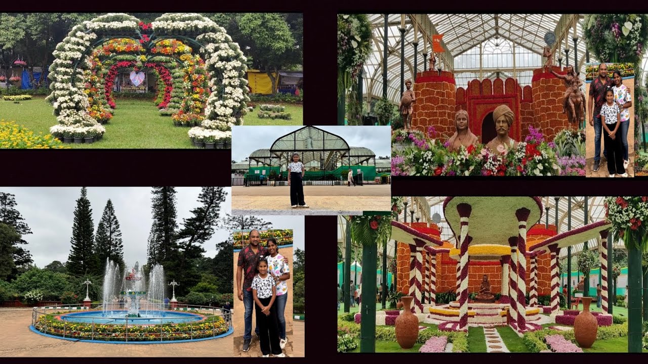 Lalbagh Flower Show 2025 | Independence Day Special Show | Themed Rani Chennamma & Sangolli Rayanna