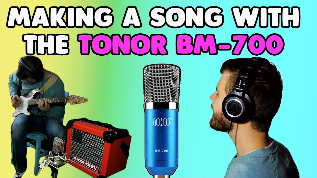 Making a Song with the Tonor BM-700 ($15 Microphone)