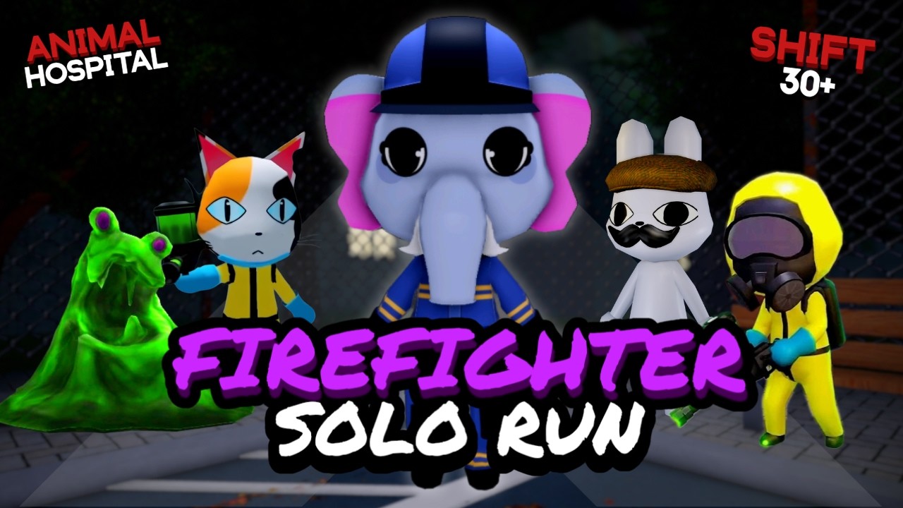 FIREFIGHTER SOLO RUN ANIMAL HOSPITAL (SHIFT 30+)