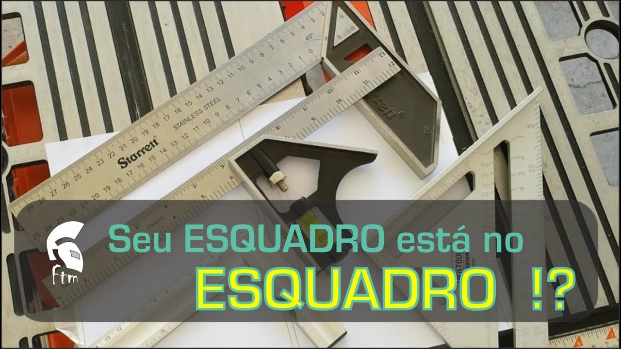 Confira se seu esquadro está no ESQUADRO