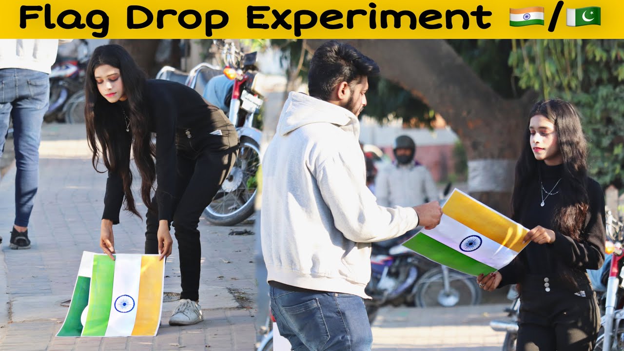 Indian Flag VS Pakistani Flag | Flag Dropping Social Experiment in Pakistan | @SocialTvPranks