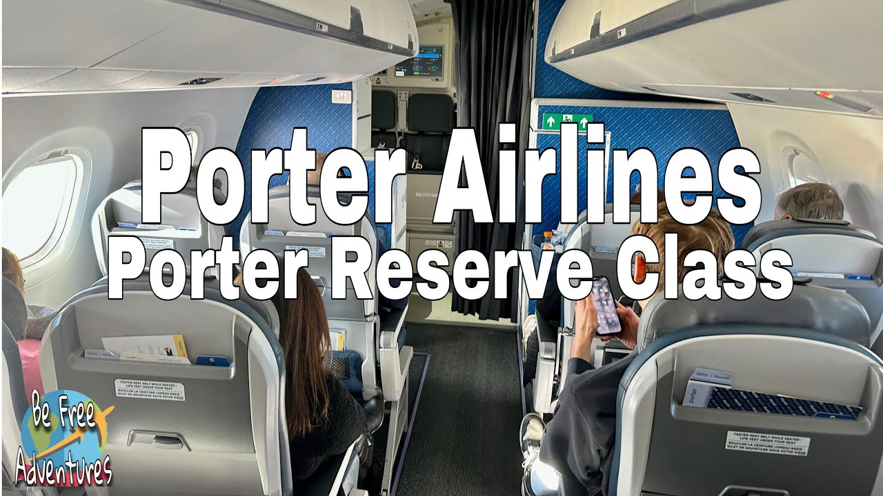 Porter Airlines Toronto to Phoenix | Porter Reserve Experience (Embraer E190)