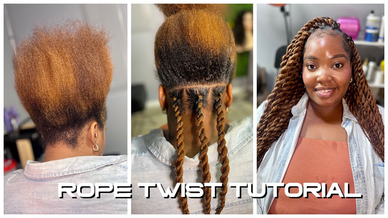 How to make a clean cut Rope twist | Tutorial | soughtout112