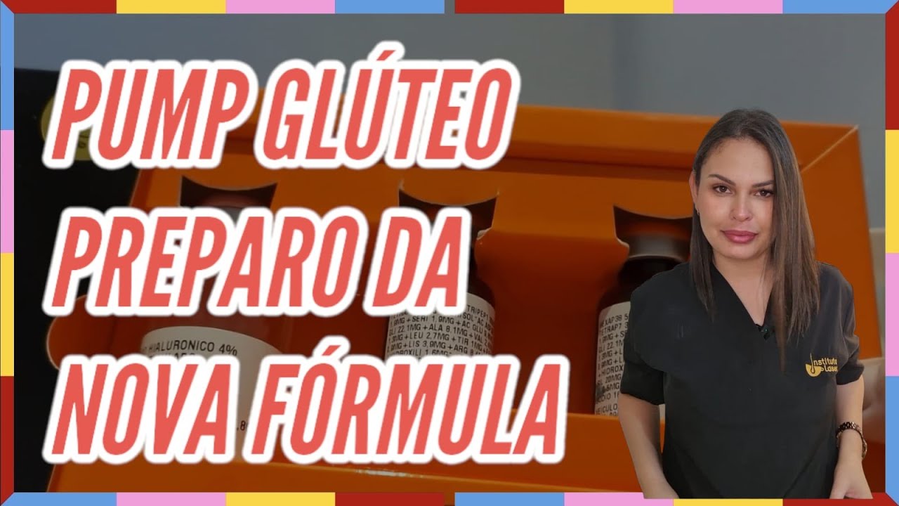 Preparo do Novo Pump Glúteo da PHD DO BRASIL com Ácido Hialurônico