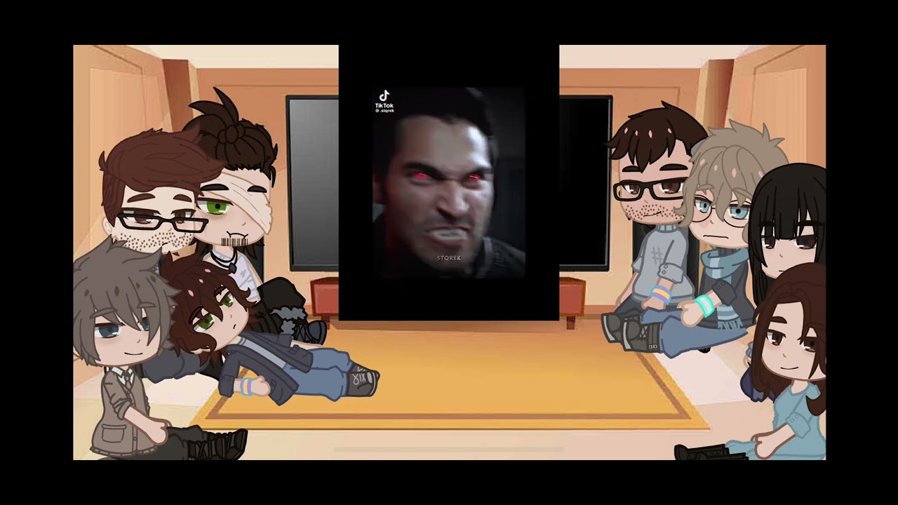 movie teen wolf characters react to Derek hale(ps Derek is not dead in my au)explains description