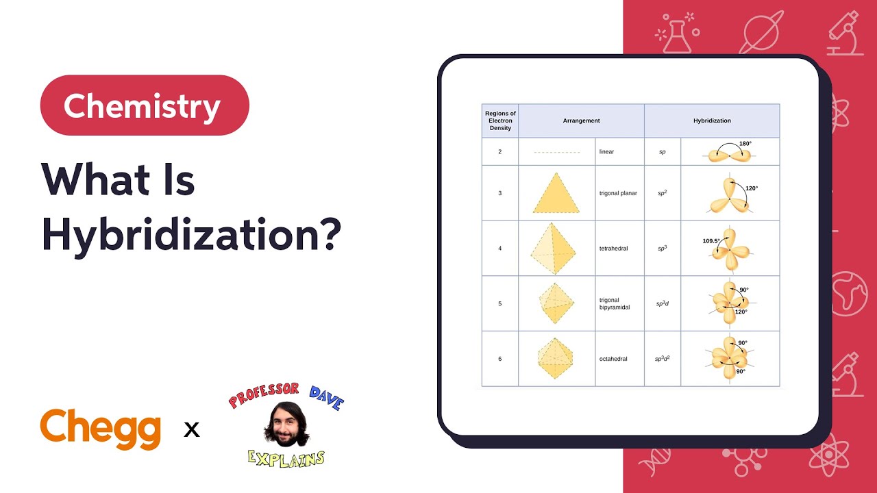 What Is Hybridization? | Professor Dave & Chegg Explain