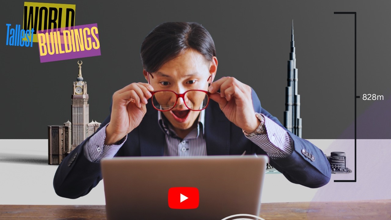 Tallest Buildings In The World 🌍 3D Data Analyzation #3dvisualization #viral #news